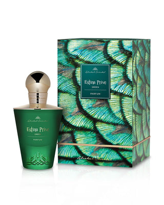 Estina Prive Green Alrehab Oriental Perfume for Women - Luxury Fragrance Bottle