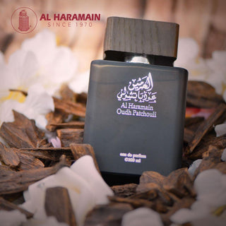 Al Haramain Oudh Patchouli Perfume - Unisex Fragrance by Al Haramain Perfumes - Captivating Blend of Oudh and Patchouli - Shop Now!