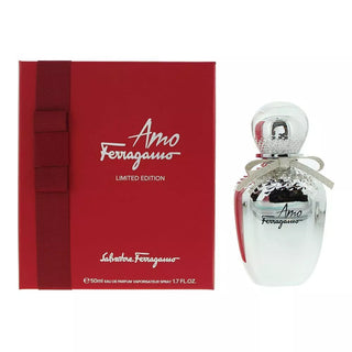 Amo Ferragamo Limited Edition Perfume for Women by Salvatore Ferragamo - Elegant Fragrance Bottle