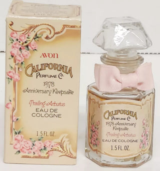 California Anniversary Keepsake Trailing Arbutus Avon Perfume for Women - Floral Fragrance Bottle on eBay