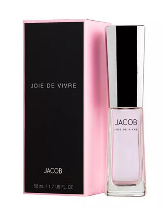 Joie de Vivre Jacob Womens Perfume - Elegant floral fragrance - Perfume bottle with pink and gold accents - Buy now for a touch of luxury