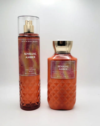 Sensual Amber Bath & Body Works Perfume for Women and Men - Fragrance Bottle Image