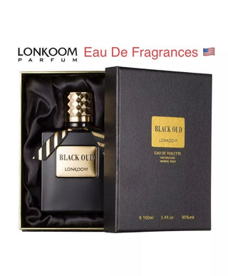 Black Oud Lonkoom Parfum for Men - Exquisite Mens Fragrance - Buy Online