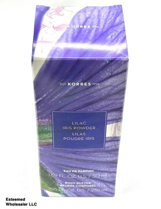 Korres Lilac Iris Powder Perfume for Women - Floral Fragrance in Elegant Bottle | Buy Online