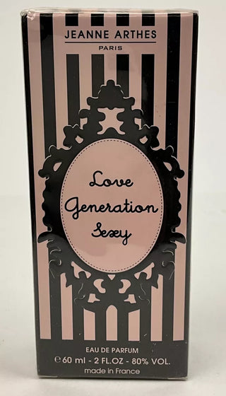 Love Generation Sexy Jeanne Arthes Womens Perfume - Elegant Floral Fragrance in a Chic Bottle