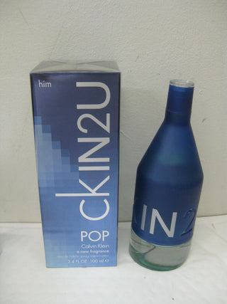 Calvin Klein CK IN2U POP for Him mens perfume bottle