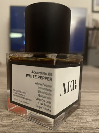 Accord No. 05 White Pepper AER Scents Perfume for Women and Men - Buy Online Now!