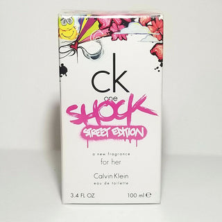 CK One Shock Street Edition for Her Calvin Klein perfume for women - elegant fragrance in a stylish bottle