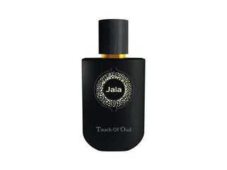 Jala Touch Of Oud Perfume for Women and Men - Elegant Fragrance Bottle on White Background