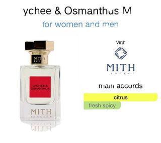 Lychee & Osmanthus Mith Unisex Perfume - Elegant Fragrance for Men and Women | Buy Online