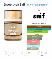 Sweet Ash Snif for women and men