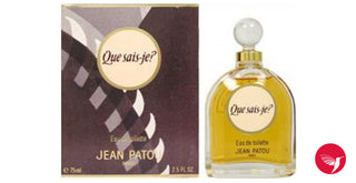 Que sais je? Jean Patou perfume for women - elegant floral fragrance in a bottle - Buy now for a luxurious scent experience