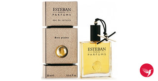 Bois Plume Esteban Womens Perfume - Exquisite fragrance bottle on white background