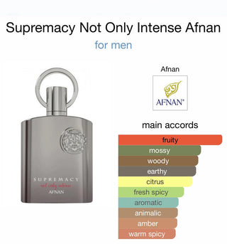 Supremacy Not Only Intense Afnan Mens Perfume - Luxury Fragrance Bottle