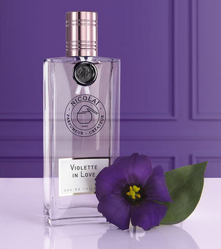 Violette in Love Nicolai Parfumeur Createur for Women - Exquisite floral perfume in a stylish bottle