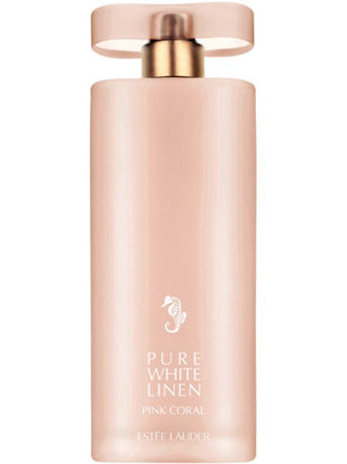 Estée Lauder Pure White Linen Pink Coral Perfume for Women - Floral Fragrance in Elegant Bottle